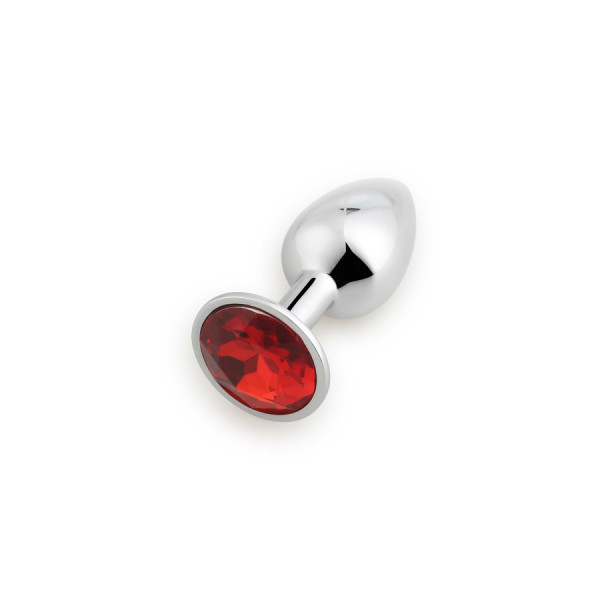 Plug bijou en aluminium bijou rouge Medium HELIRA 
